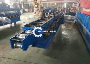 China Steel Roller Shutter Door Roll Forming Machine Security Door Machine With Holes on sale