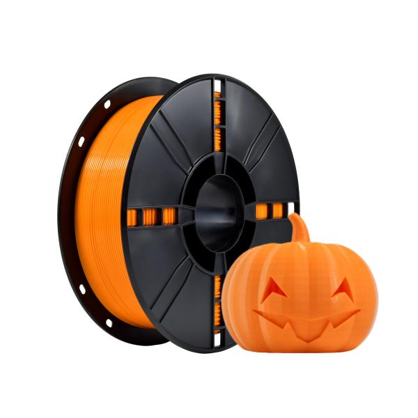 Quality PLA+Orange Filament 1.75mm 3D Printer Filament Temperature 200-240C And Strong Toughness for sale