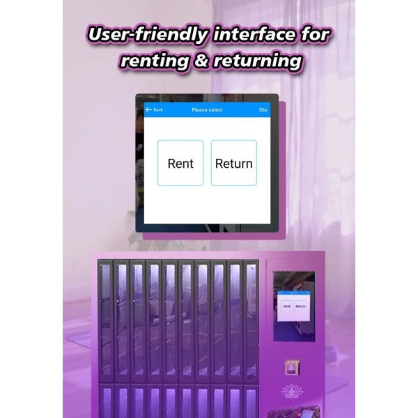 Locker Vending Machine | Yoga Mat & Gym Gear Rental System