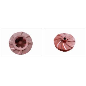 Buy cheap 76mm Particle Slurry Pump Impeller Liner 10/8ST- Single Suction product