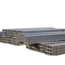 Window Door Decration Welding Rectangular Tubing , Rectangular Box Section 40*80