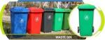 waste management large garbage container dustbin dumpster 1100L