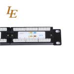 P2624 Utp Cat5e Cat6 24 Port Ethernet Patch Panel Cable Management