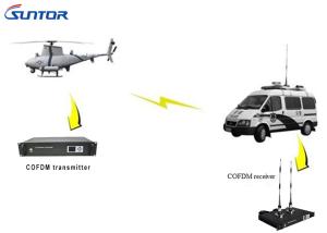 China SD Rack Mount Audio Video Wireless Transmitter Receiver Device For Vehicle Monitoring on sale