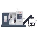 Automatic Horizontal Dual Spindle Dual Turret Lathe With Twin Spindles