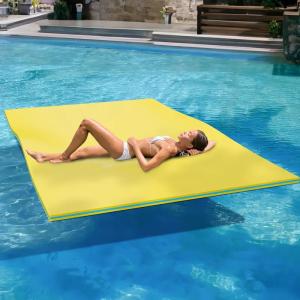 Buy cheap Large Size 3 Layer Tear Resistant XPE Foam Swim Float Island Pad Outdoor Floating Water Mat for Beach Lake Ocean Pool product