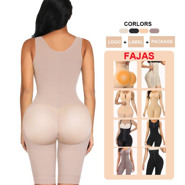 Control Level Firm HEXIN Women's Seamless Shapewear for Bodyshaping and Butt Lifting