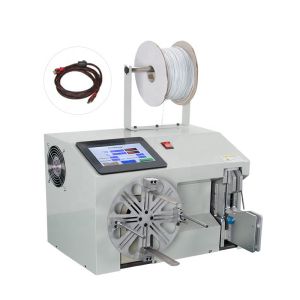Buy cheap Automatic Power Electrical Cable Winding Machine , Binding Cable Tie Machine product