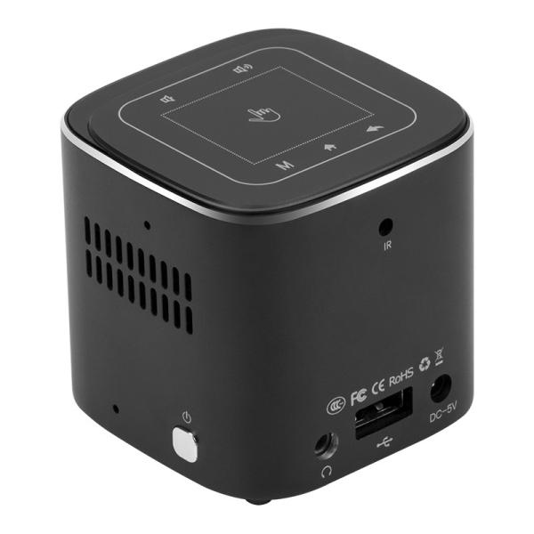 Quality 0.2" DMD Smart Touchscreen Mini LED Video Projector Cortex A7 Quad Core 1.2GHz for sale