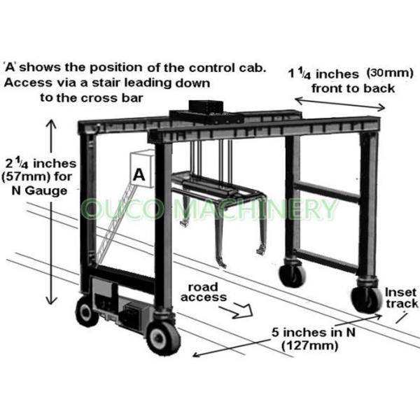 20 / 40 Feet Overheight Spreader Easy Maintenance With Overload Protection