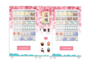 China Park Supermarket Food Vending Machine Customize Biscuits Snack Vending Machine on sale
