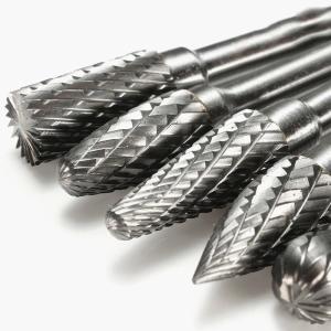 Buy cheap Round Double Cut Tungsten Carbide Rotary Burrs Set for Customization Request product