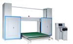 Vacuum Table CNC Foam Cutting Machine With Oscillating Blade Adjustable Speed