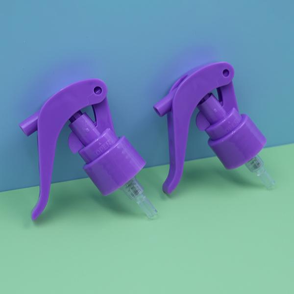 Colorful Fine Mini Trigger Sprayer 20/410 24/410 28/410 With Lock Button Design For Water Mist Spray Bottles Odm Oem