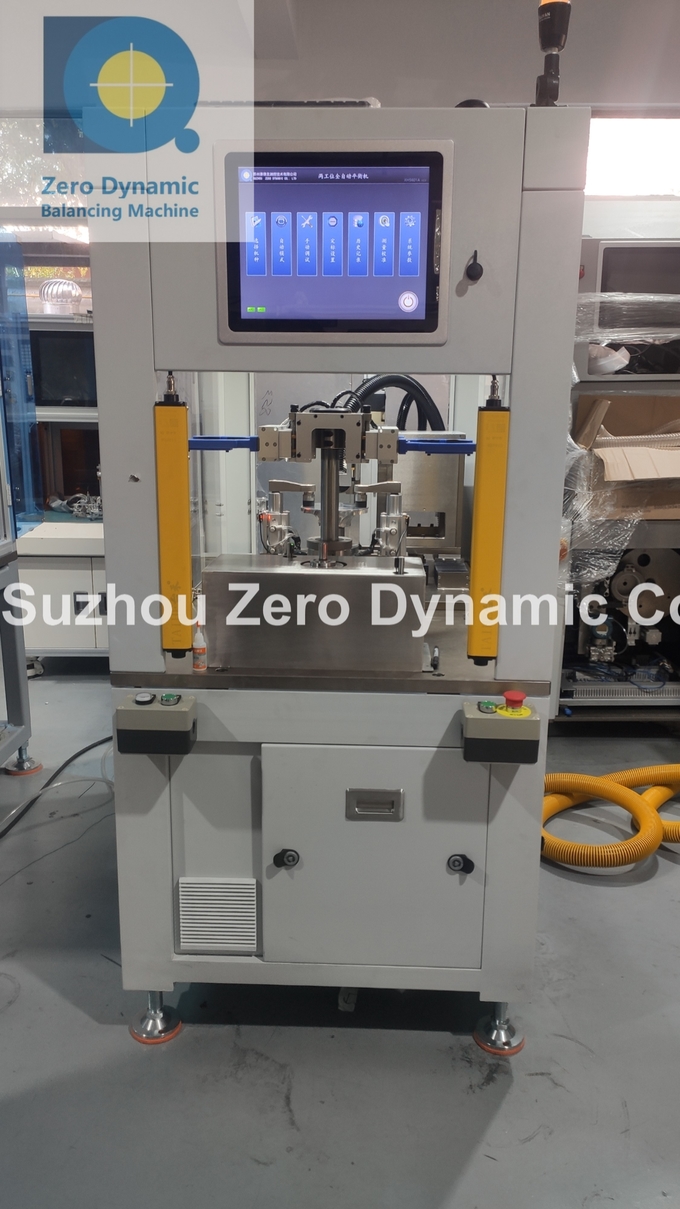 High Speed Blower Impeller Balancing Machine / Vertical Automatic Milling Balancing Machine