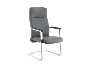 Buy cheap Black High Back Leather 53cm Stylish Ergonomic Office Chair product