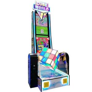 Buy cheap Entertainment game park indoor single player ticket redemption magic cube world rolling game machine for sale product