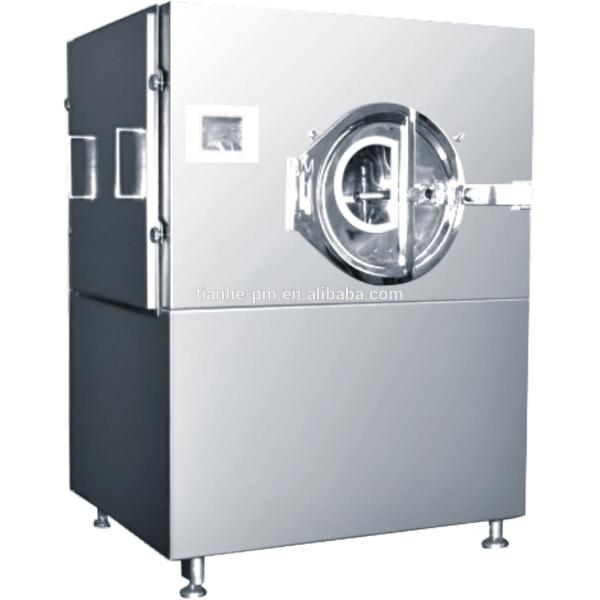 TIANHE Novel Efficient Tablet Coating Machine / Automatic Tablet Coating Equipment