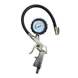 China Removable Dual Air Chuck Electric Car Tools 0 to 220PSI Auto Tire Inflator With Gauge on sale