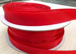 China Smooth Surface Flame Retardant Cable Sleeve Hot Knife Cutting For Management / Bundling on sale