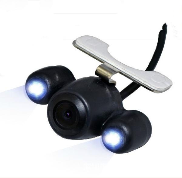 Quality Frog Car Reversing Camera Kit , Universal Backup Camera With 2 LED Light for sale