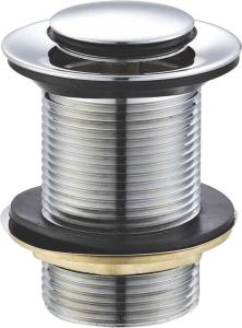 G 1-1/4" 7 cm Basin Waste without overflow,rubber pad