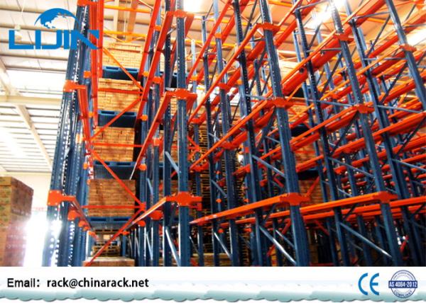 Quality Drive In Selective Pallet Racking System , Warehouse Drive In Racking For Sale for sale