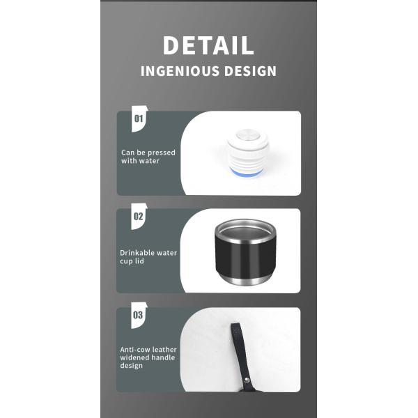 450ml Large Stainless Steel Insulated Water Bottle BPA Free