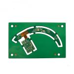 Rigid Flex PCB, ENIG Surface Finish PCB Design with Green Solder Mask Color and