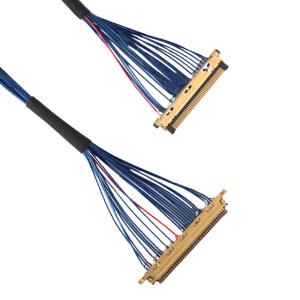 China JAE HD1P040MA1 LVDS EDP Cable Board To Cable 40P for LCD interface on sale