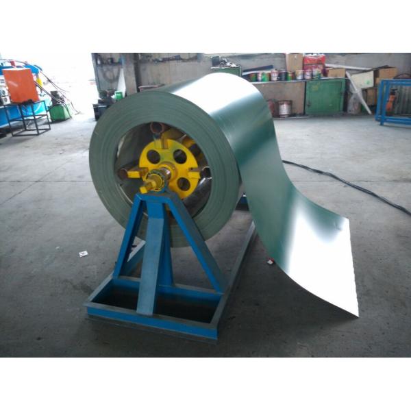 840 Roofing Sheet Roll Forming Machine , Blue Corrugated Roof Sheet Making Machine