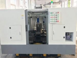Buy cheap 3 Sided Drilling And Tapping Machine PLC System Tapping Drill Press product