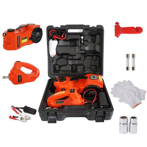 Quality Multi-functional electric-hydraulic jack with wrench  and lithium battery  tool set for sale