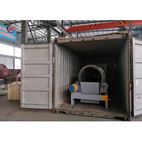 Material Primary Vibratory Screen Separator 0.8M Diameter Compost And Stone Drum Sieve