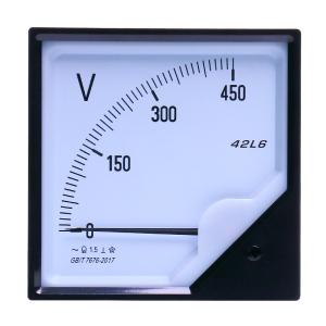 Buy cheap Single Phase Ac Analog Panel Voltmeter RS485 Modbus 50Hz 60Hz product