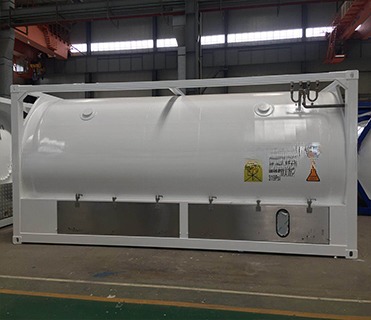 20 Ton Capacity 20ft Long Transport Container ASME Standard UN T75 ISO Cryogenic LNG Tank for Customizable and Transport