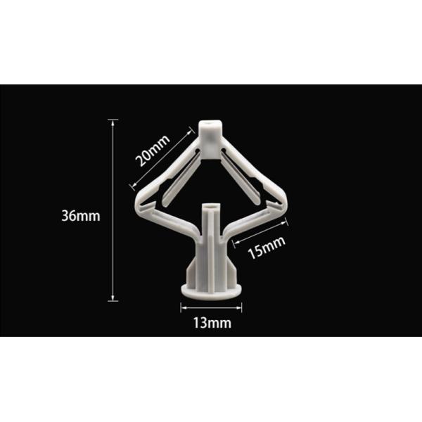 Construction Industry 6MM Drywall Wing Anchors For Concrete