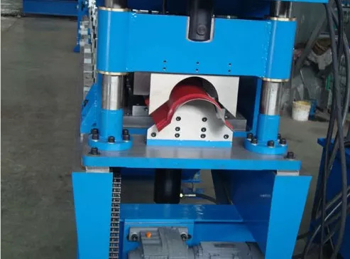 Roofing Making Machine Ridge Capping Roll forming Machine With 10-15 m/min Forming Speed