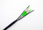 FC/UPC FC/APC BBU/RRU CPRI Base Station Armored Patch Cord 2 Core With Pulling