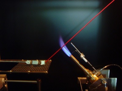 Stainless Steel Horizontal Burning Test For Plastic Material Flame Combustion Performance Test 220v