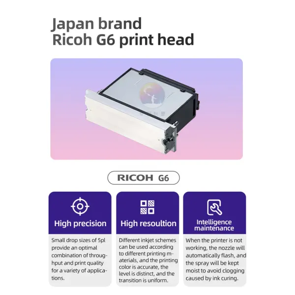 UV Flatbed Printer Digital Printing Machine Automatic 1200dpi High-Speed