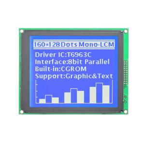 Buy cheap 160x128 Dots STN FSTN Graphic COB T6963C Driver IC Lcd Display Module product