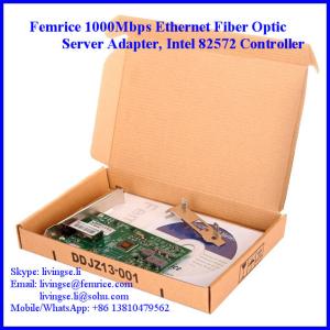 Buy cheap Femrice 1G Ethernet Single Port PCI Express x4 Workstation Application Network Adapter product