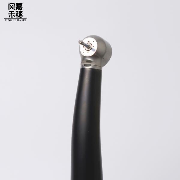 Torque Head SUS 304 Dental High Speed Handpiece Efficient Optical Fiber Push Button