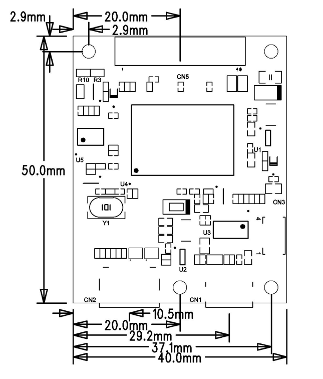 40 Pin RGB To HDMI Adapter Board HDMI TFT LCD Display