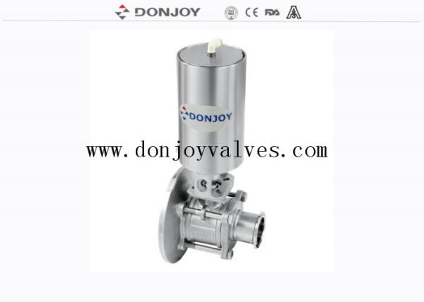 Quality Welding SS316L Beverage Tanks DN40 Sanitary Ball Valve for sale