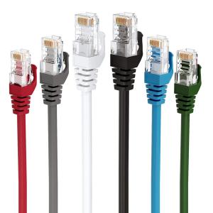 Buy cheap Round 3m-100m UTP Cat 6 Patch Cord , Practical Cat 6 Ethernet Patch Cable product
