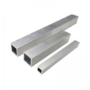 Buy cheap H12 H14 Cold Drawn Aluminium Tube Perforated Aluminum Square Pipe product