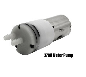 Low Noise 370C 12V Small Dc Water Pump Large Flow 300 MmHg With Dc Motor