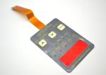 Professional FPC Membrane Keyboard Switch With LED Display On Surface